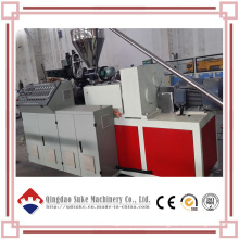 Plastic Conical Twin Double Screw Extruder Machine